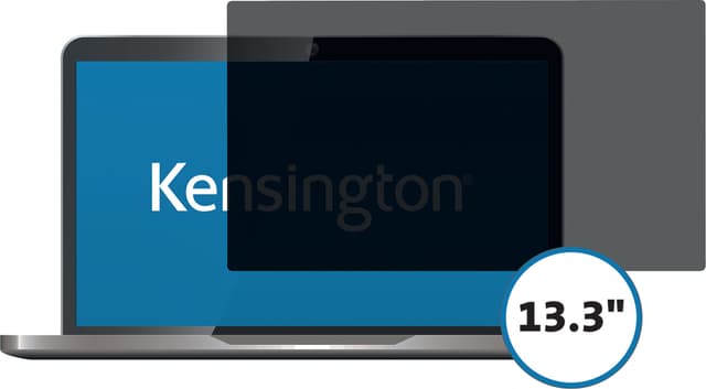 Kensington 13,3" personvernsfilter til bærbar PC (16:9 sideforhold)