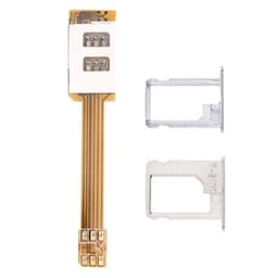 Sim-kortin adapteri kahdelle iphone 5 / 5S / SE / 6 / 6S / 6 Plus – malleille