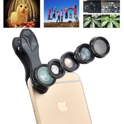 APEXEL  5i1 Universal 15X Macro Linse+0.63X Wide-angle Linse mm