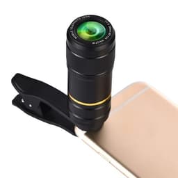 Teleobjektiv til Mobiltelefon - Universal 12X 20 mm F1.8 med Beslag