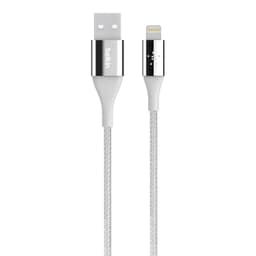 Belkin Premium Kevlar Lightning kaapeli (hopea)