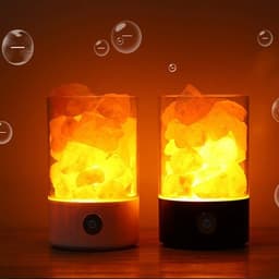 Saltlampa från Himalaya