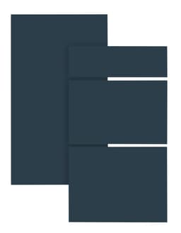 Trend Blue Grey Lådfront till köket 60x13