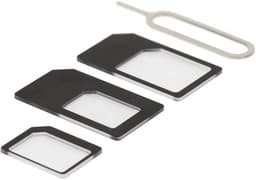 DELTACO SIM-korttisovitin micro/mini/nano-sim