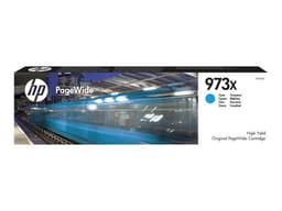 HP blekkpatron 973X Original PageWide Cyan
