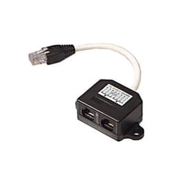 Splitter Y-kabel RJ45 TP, UTP oskärmad