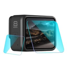 GoPro HERO8 Black Linse + LCD Displayfilm i Tempereret Glas