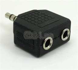 3,5mm jackstik  forgrening