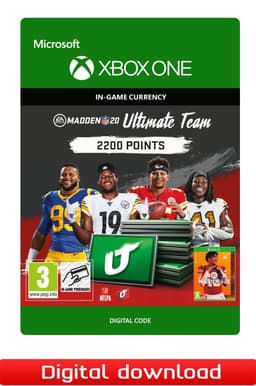 Madden NFL 20 MUT 2200 Madden Points Pack - XBOX One
