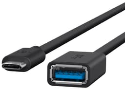 Belkin USB-C til USB-A adapter - sort