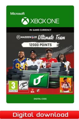 Madden NFL 20 MUT 12000 Madden Points Pack - XBOX One