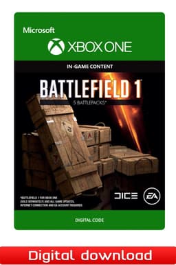 Battlefield 1 Battlepack X 5 - XBOX One