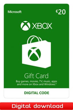 Xbox Live Gift Card 20 EUR