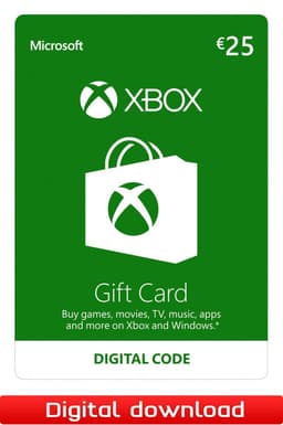 Xbox Live Gift Card 25 EUR
