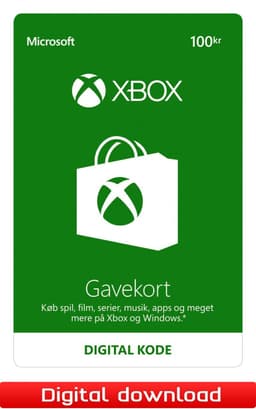 Xbox Live Gift Card 100 DKK
