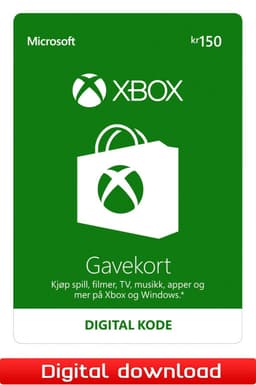 Xbox Live Gift Card 150 NOK