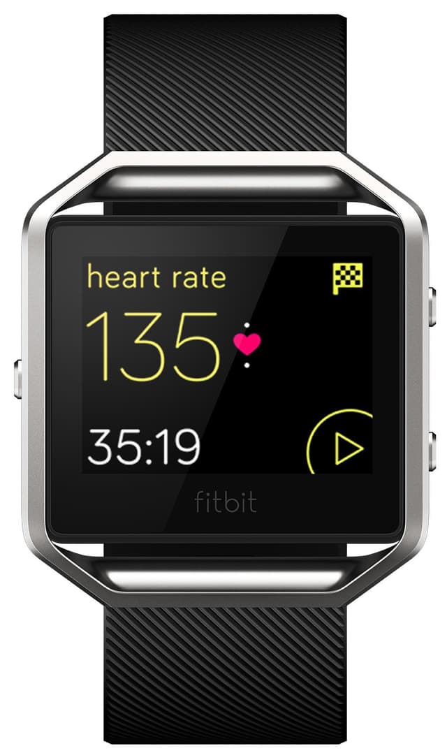 Fitbit Blaze Smart TrÀningsklocka Large (svart)