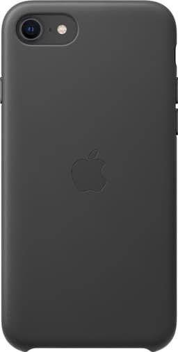 iPhone SE Gen. 2 läderfodral (svart)