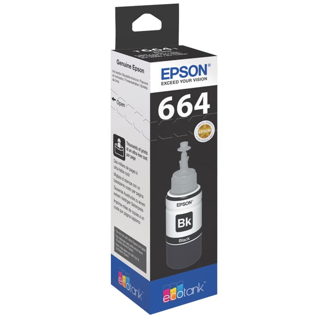Epson Ecotank blekkpatron T6641 Sort