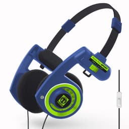 KOSS Hörlur PortaPro 3.0 On-Ear Mic Sport Blue/Green