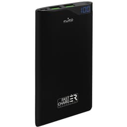 Puro powerbank 6000 mAh, 2,1A - sort