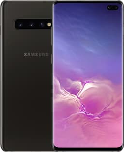 Samsung Galaxy S10 Plus smarttelefon 8/128GB (keramisk sort)