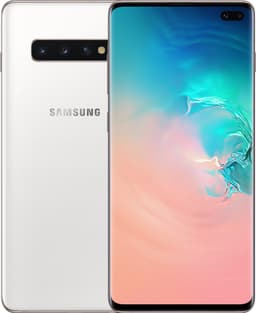 Samsung Galaxy S10 Plus smartphone (128GB/keramisk vit)