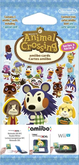 Nintendo Animal Crossing amiibokortit (sarja 3)