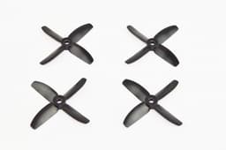 HQ Durable Prop 3X3X4 Black (2CW+2CCW)-Poly Carb