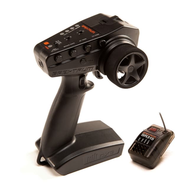 Spektrum DX3 DSMR 3ch Radio med SR315-mottaker
