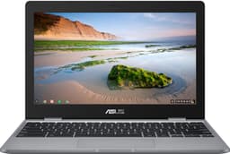 Asus Chromebook C423 Cel/4/32 14” bærbar computer (silver/black)