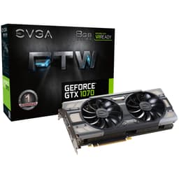 EVGA GeForce GTX 1070 FTW Gaming-grafikkort 8G
