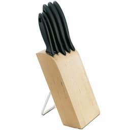 Knivblock med 5 knivar essenti