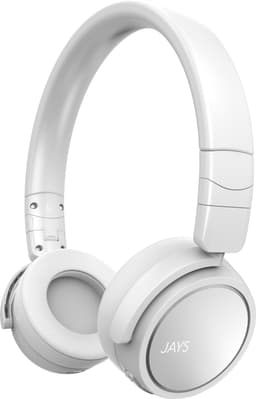 Jays x-Five Wireless trådløse on-ear hodetelefoner (hvit)