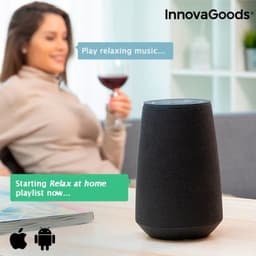 Innovagoods intelligent bluetooth speaker voice assistant