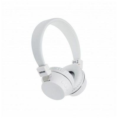 Bluetooth hörlurar denver electronics bth-205 vit