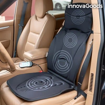 Shiatsu massagedyna med värme innovagoods 20w svart