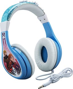 Disney Frozen 2 around ear-hörlurar (blå/vita)