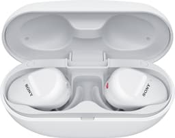 Sony WF-SP800N true wireless in-ear høretelefoner (hvid)