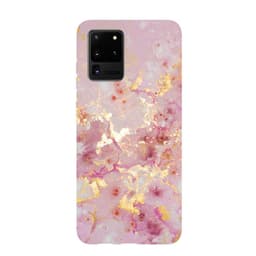 Ympäristöystävällinen painettu Samsung Galaxy S20+ Kotelo - Pink Marble