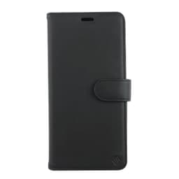 Ympäristöystävällinen Aitoa nahkaa  Samsung Galaxy S20+ lompakkokotelo 2 in 1 -Black/Red