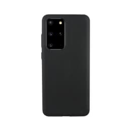Ympäristöystävällinen Aitoa nahkaa Samsung Galaxy S20+ Kotelo - Black