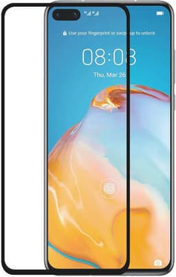 Gear Huawei P40 Full skärmskydd i 2.5D-glas