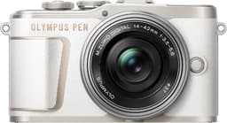 Olympus Pen kompakt systemkamera E-PL10 (hvit)
