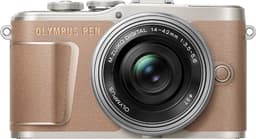 Olympus Pen kompakt systemkamera E-PL10 (brun)