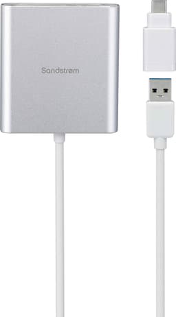 Sandstrøm USB 3.0 minneskortläsare