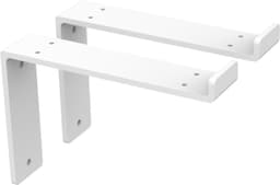 Epoq Classic hyllynkannatin 18 cm 2 kpl (white)