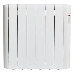 Värmeelement digitalt vätskefyllt (6 ribbor) haverland rce6s 900w vit