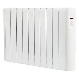 Värmeelement digitalt vätskefyllt (10 ribbor) haverland rce10s 1500w vit