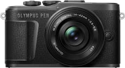 Olympus Pen kompaktkamera værdisæt E-PL10 (sort)